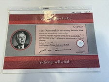 AXEL SPRINGER VERLAG AG