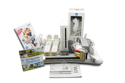 Nintendo wii konsole - nintendo, komplett