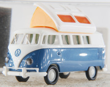 Brekina 1:87 VW T1 A.S.S H0 T1b Bus Camper Dormobil Brillantblau 31567 1748 OVP