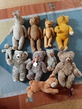 Konvolut alte teddybären - konvolut,