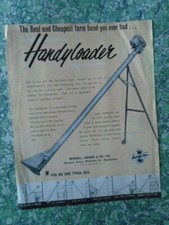 Mitchell Colman Handylader Schraubenförderer leichte Schnecke Broschüre/Broschüre