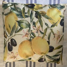 Deko-Kissen Italien Amalfi Zitronen & Oliven