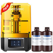 2KG Fast Resin+ANYCUBIC 14K Photon Mono M5s Pro LCD 10,1-Zoll  Harz 3D Drucker
