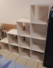 Weißer Kallax Treppe Regal