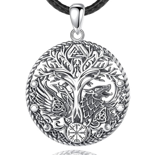 Wikinger halskette sterling - wikinger,
