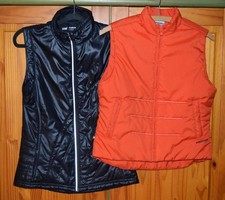 Wie NEU: 2x warme Westen zum Laufen/Walken v. REEBOK in Größe S