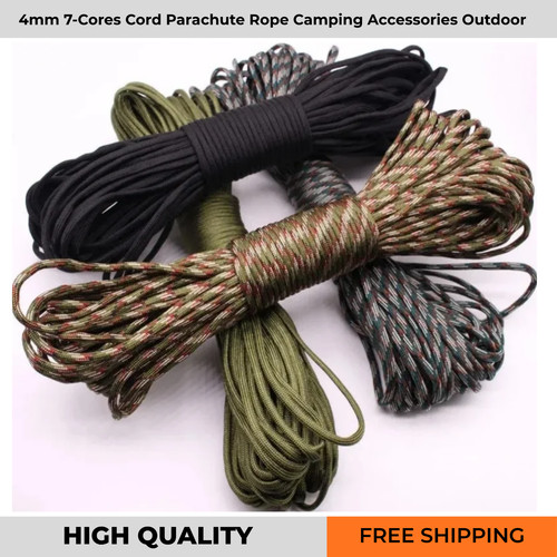550 paracord 30m 4mm - 5-30m, 7-adrig
