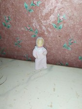 Ältere Biegepuppe-Kind-Erna Meyer-Puppenhaus-Puppenstube-Küche-Cafe