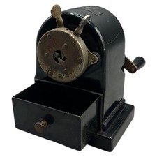 A. W. Faber 52/12 Castell Anspitzer Bleistift Spitzer Spitzmaschine Schwarz Rar