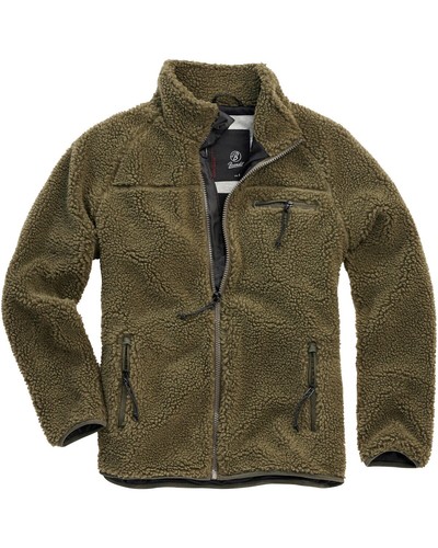 Brandit teddyfleece jacke ohne - teddyfleece,