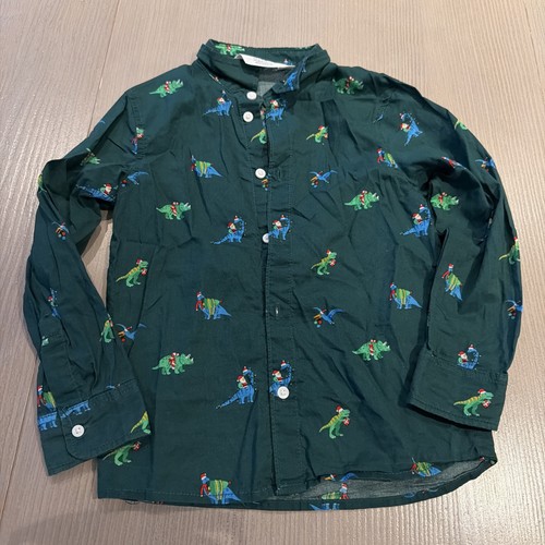 Hemd langarm grün - grün/, dinos/