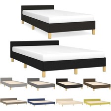 Bettgestell mit Kopfteil ohne Matratze attenrahmen Lattenrost Hochbett 80-200cm