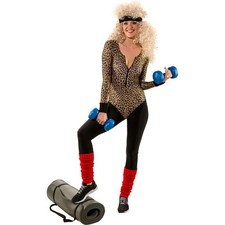 Aerobic Queen Kostüm 80er