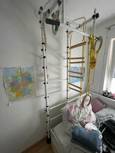 Freistehende sprossenwand - freistehende,