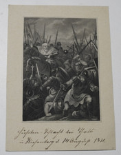 Antiker Stahlstich 19. Jh. -