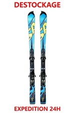 Ski Kind Gebraucht Salomon " 3 V " Größe: 130 CM = 1 Meter 30 + Befestigungen
