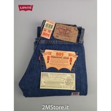 LEVI'S Jeans LEVIS 501 Original Fit 501.01.14 Blau Classic Regular Straight Vintage