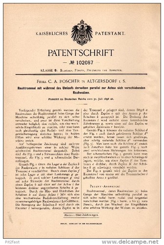 Original patentschrift c a - original,