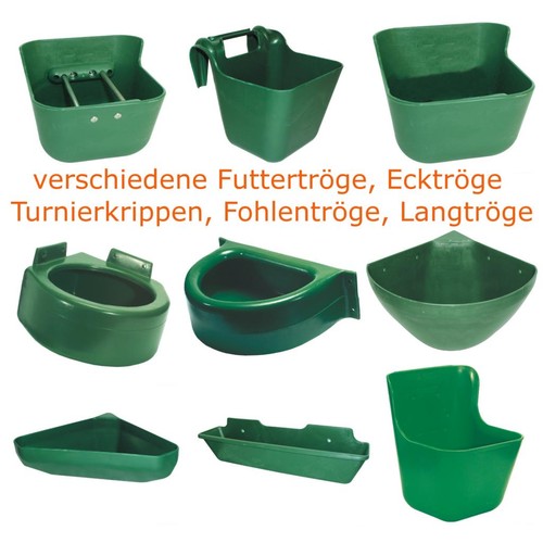Kunststoff wandtrog pferdetrog - kunststoff,