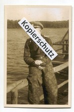 Repro Panzer Offizier in Tarnuniform camo