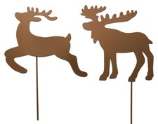 Stecker metall adventskranz - stecker,