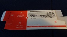 Wiking Nr.801 Leerkarton Aral-Tankzug