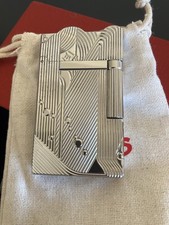 Thorens  Benzinfeuerzeug mit dem PING Sound - Mermaid Lighter - Silber 