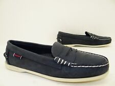 Sebago Jacqueline Loafer Slipper Segelschuhe Damen Schuhe Leder Gr.37 Blau