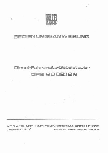 300622 gabelstapler dfg - 300622,