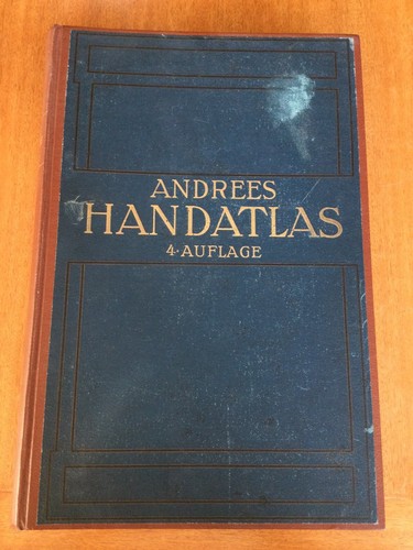 Andrees handatlas auflage - handatlas,,