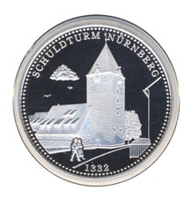 DEUTSCHLAND - Nürnberg - SCHULDTURM - 1332 - SILBER - ANSCHAUEN (14940/463N)