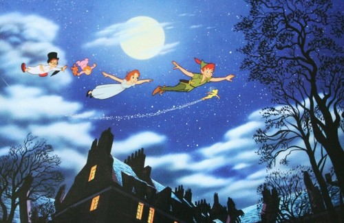 Peter pan postkarte modern - peter,