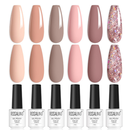 Nagellack set farben nude - 6,