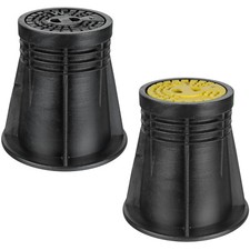 Straßenkappe Wasser/Gas Schieberkappe mit Gusseisendeckel Hausanschluss h=268mm