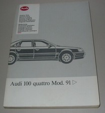 Ersatzteilkatalog Bildkatalog Audi 100 C4 quattro S4 Typ 4A ET Buch Katalog 1992