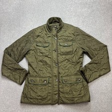 Barbour Jacke Damen Medium Grün Gesteppt Jagd Feld Country Gefüttert Lady*