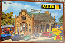 Faller 2134 Spur N Güterhalle mit Freiladerampe Bausatz Neuwertig OVP
