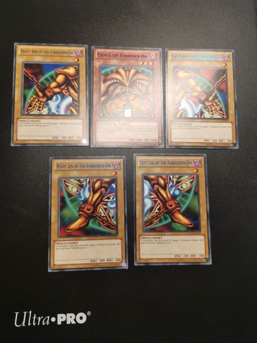 Komplettes exodia - yu-gi-oh!,