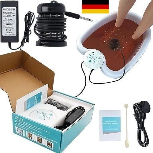 New healifeco ionic foot spa - new,