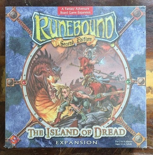 Runebound 2nd expansion island - 2nd,