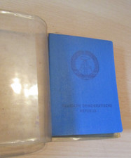 DDR Personalausweis Frau geb. 1938 - mehrere Stempel Staatsbank, Visum , CSSR