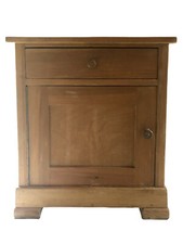 Antikes Nachtkästchen - Beistelltischchen - Weichholz