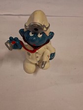Schlumpf Figur, Arzt,  gut erhalten