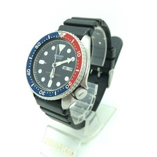 [w2137] SEIKO 150m Diver Quartz 7548-700B Neue Batterie Pepsi Alles Original ...