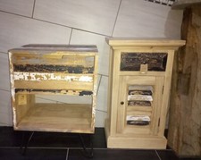 Holzschrank Schublade massives