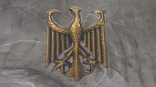 Pin Deutschland Bundesadler Golden - 2,5 x 3 cm