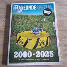 11 FREUNDE Spezial: 25 Jahre (Mai 2025) * + Stadionposter La Bombonera (La Boca)