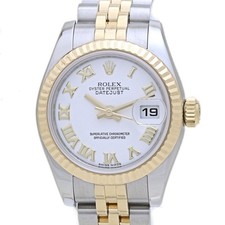 ROLEX Datejust White Roman