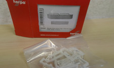 Herpa Zubehör 1:87 - 4x Blende Volvo ohne Logo, Grill mit Logo, weiß - 053938