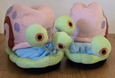 Weiche Damen-Hausschuhe in Schneckenform, Größe M. SpongeBob Schwammkopr.